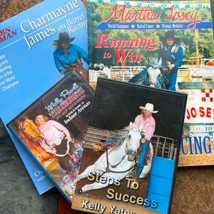Barrel Racings books/dvds